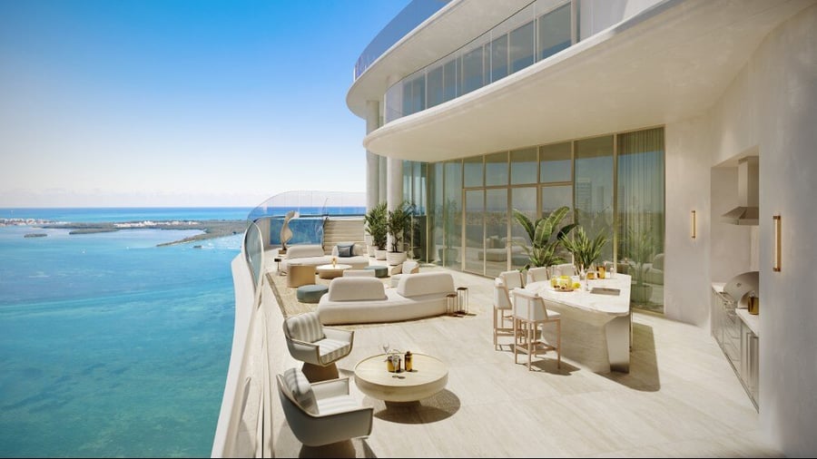 Duplex penthouse at St. Regis Residences Miami