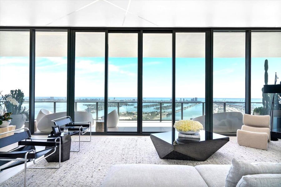 Full-floor penthouse at One Thousand Museum