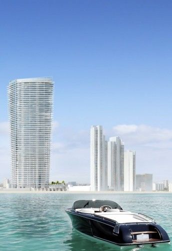 Residences by Armani/Casa exterior in Sunny Isles Beach