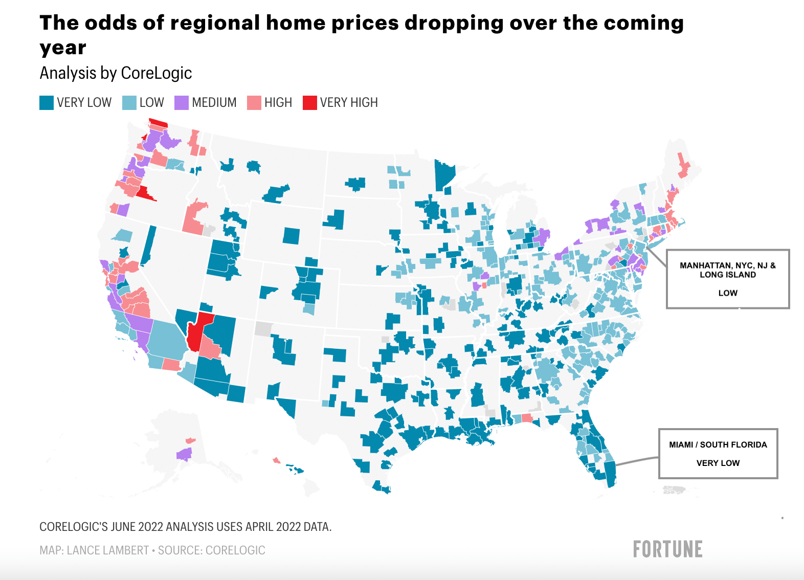 Manhattan and Miami Home Prices Summer 2022