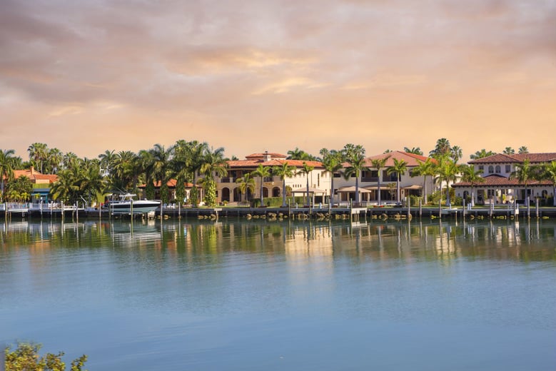 Miami waterfront estate context for private island buyers