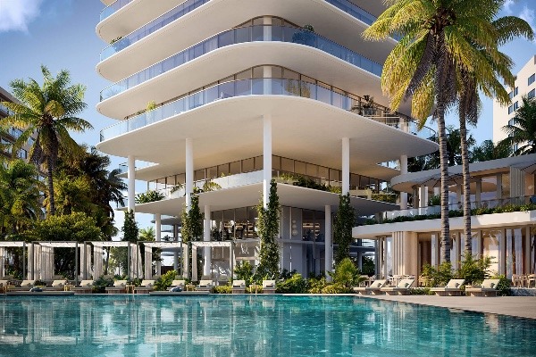 The Perigon oceanfront residences in Miami Beach