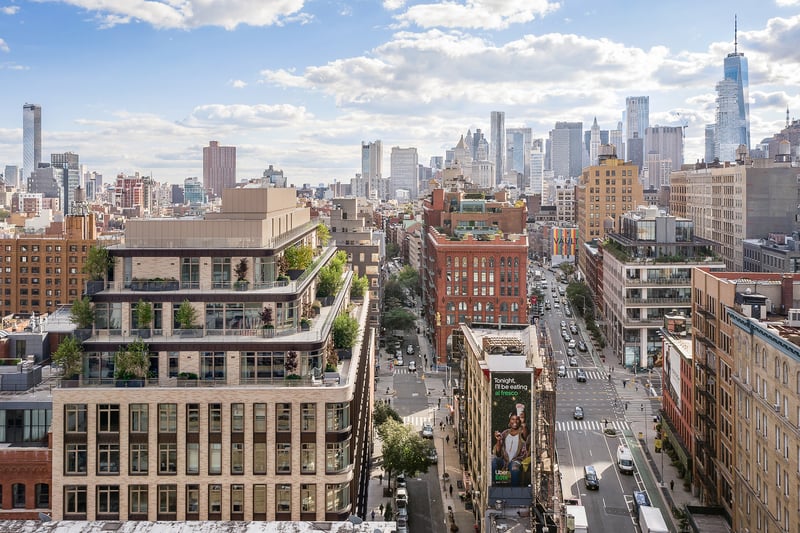 40 Bleecker master bathroom with premium finishes