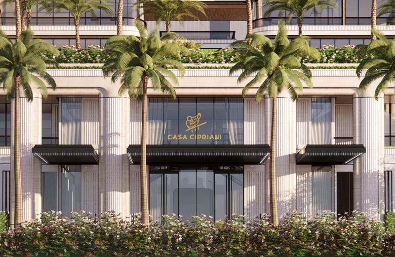 Casa Cipriani Miami Beach — Facade Detail