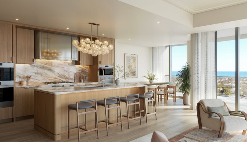 Edgeworth open kitchen