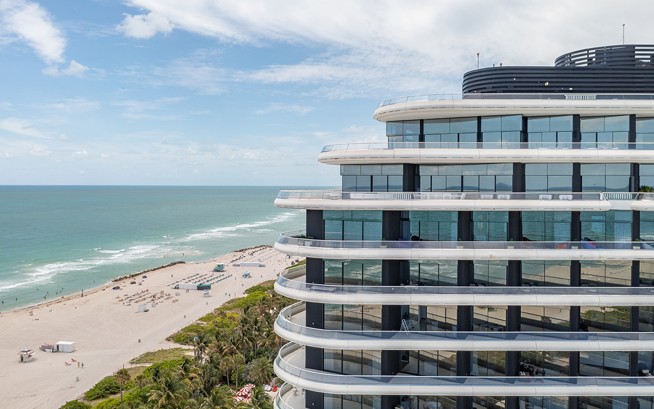 Faena House exterior in Miami Beach / Mid-Beach