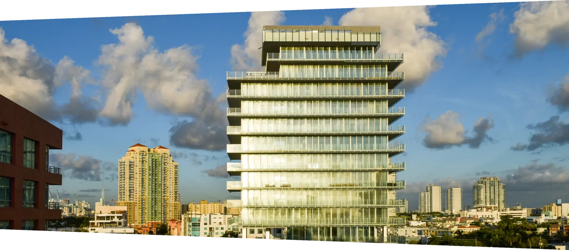 GLASS exterior in Miami Beach / South of Fifth