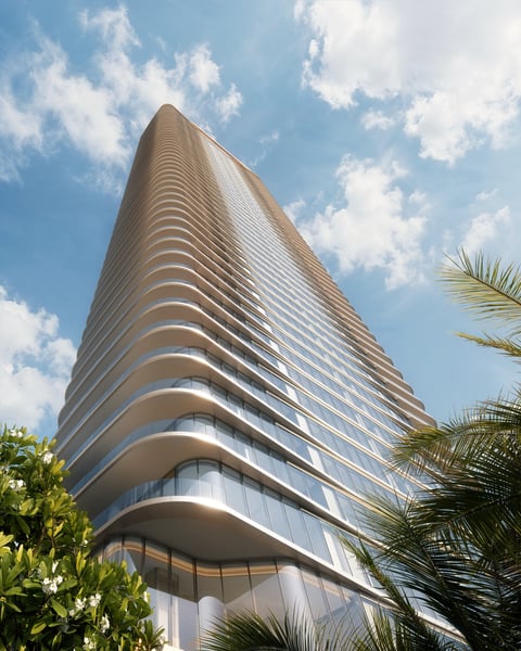 LILLI Miami tower facade in Edgewater