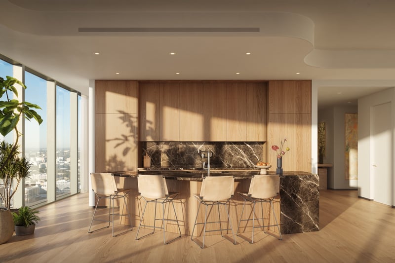 LILLI Miami residence kitchen