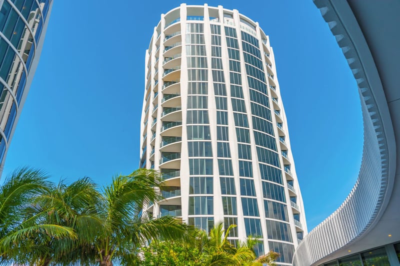 One Park Grove tower in Coconut Grove