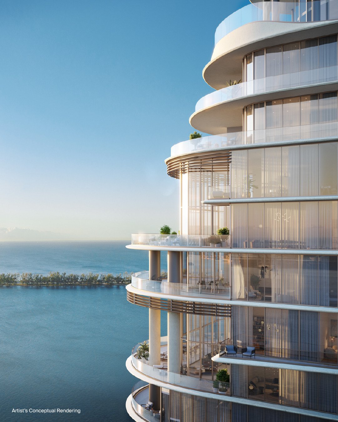 St. Regis Residences, Miami architectural rendering