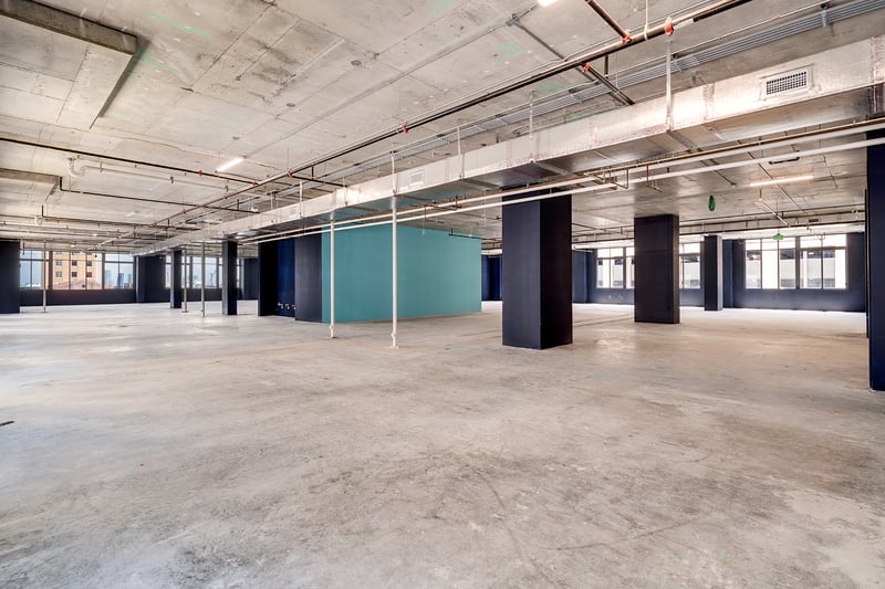 Exhibition and gathering space at The Gale Miami