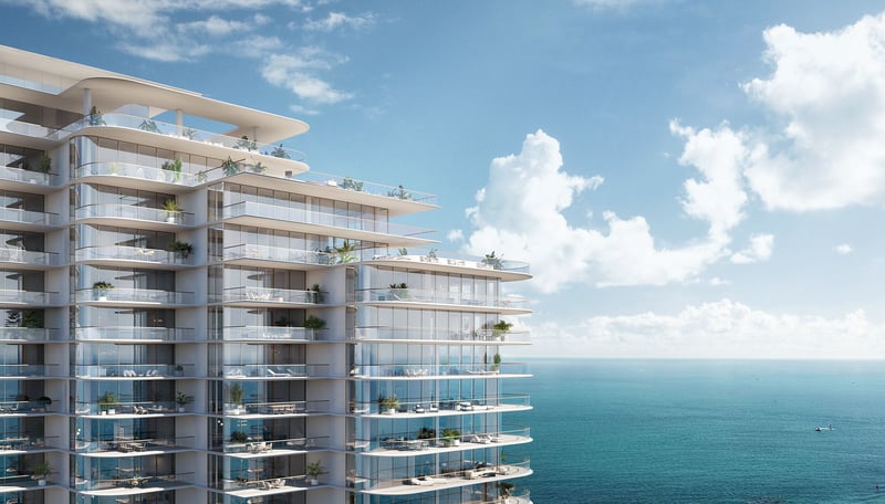 The Perigon upper floors ocean view