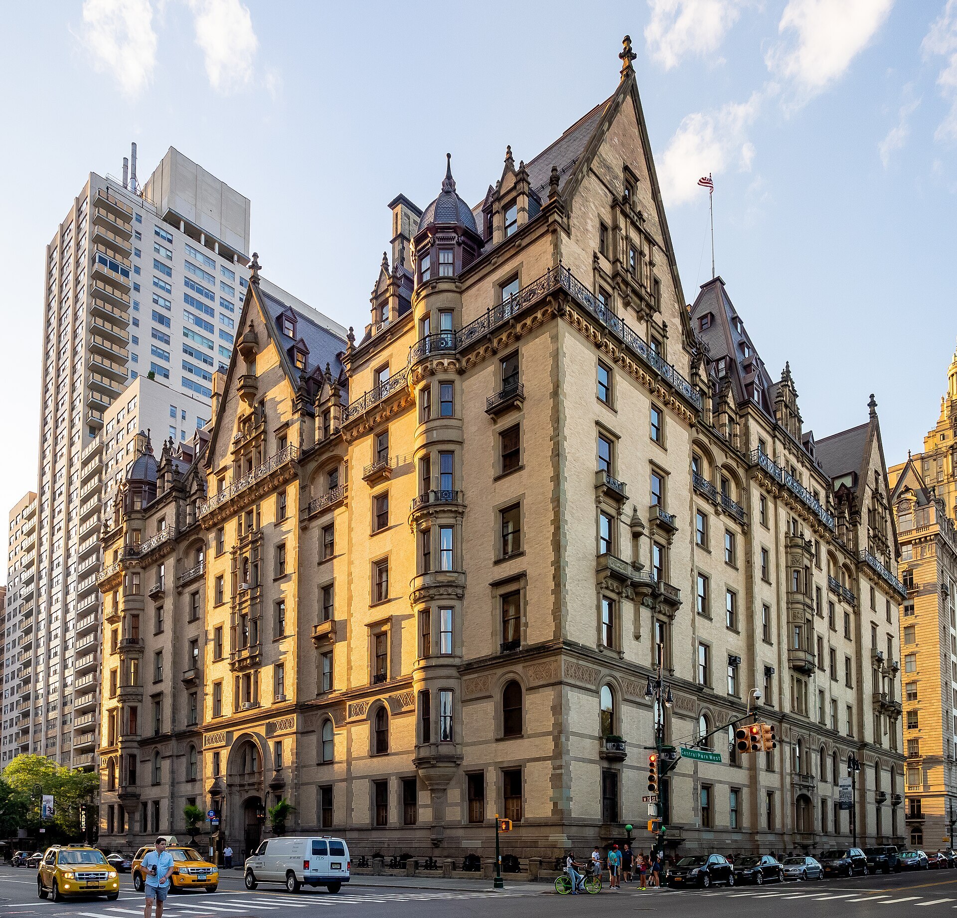 The Dakota exterior in Manhattan