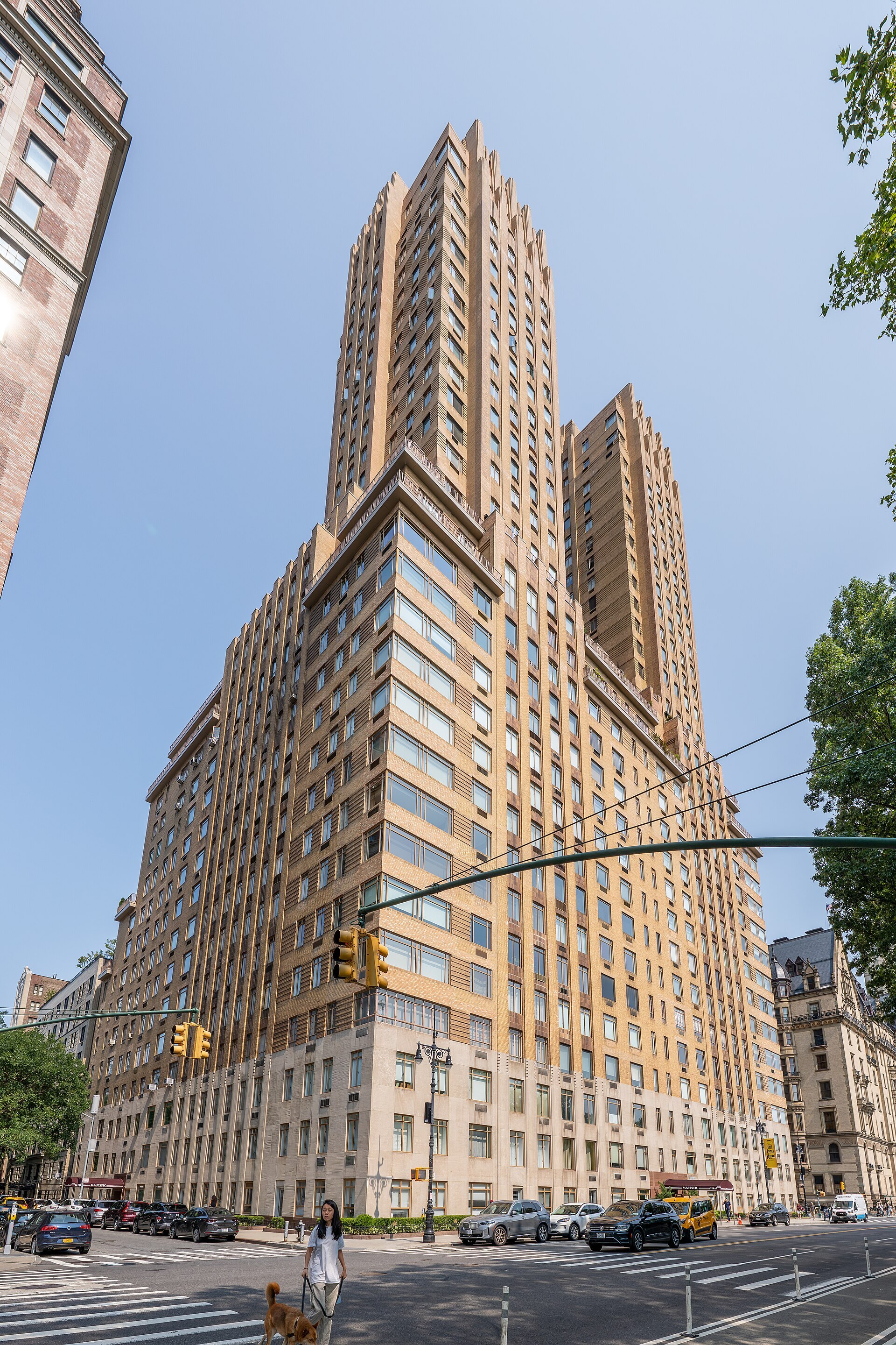 The Majestic exterior in Manhattan