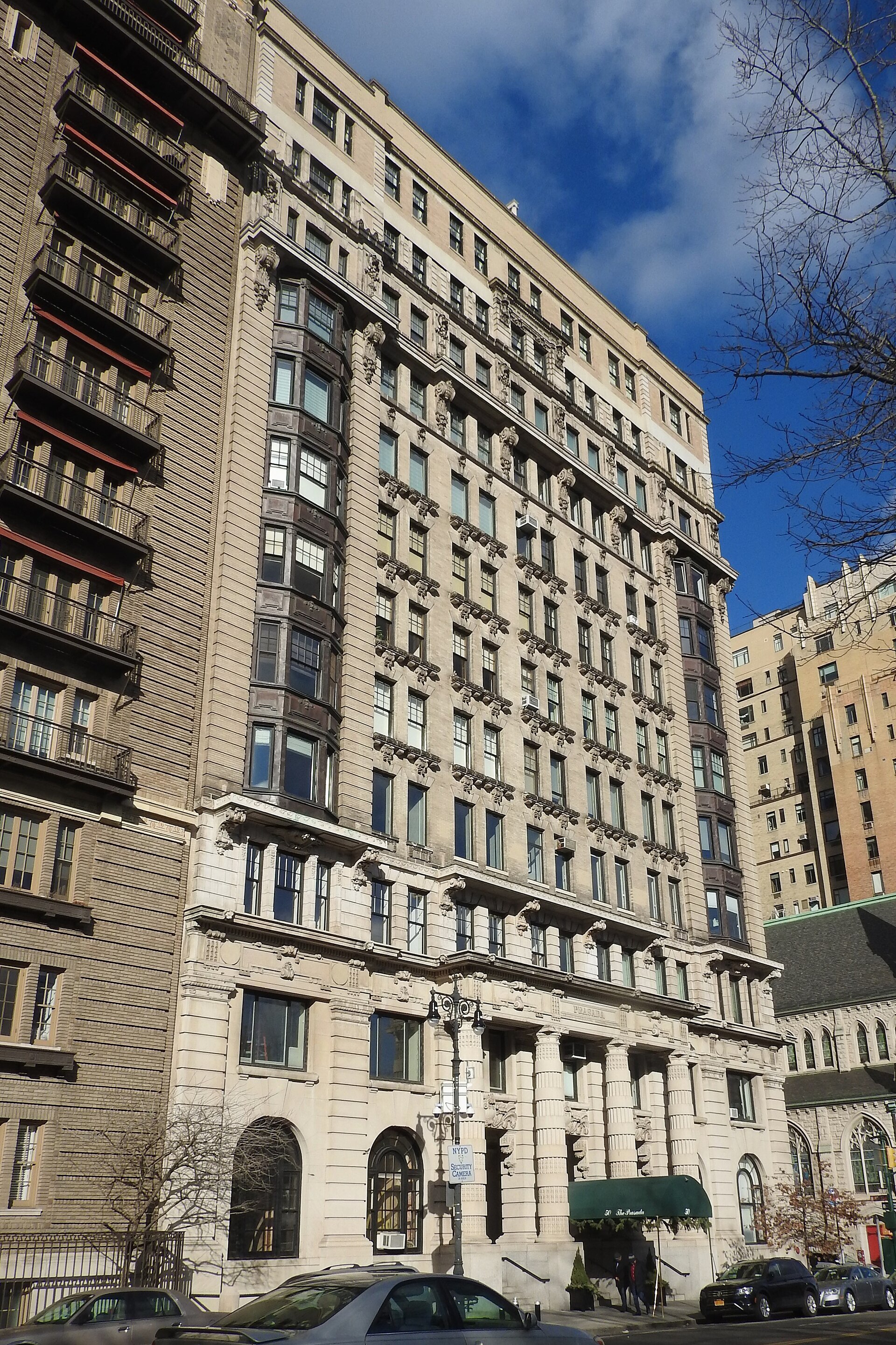 The Prasada exterior in Manhattan