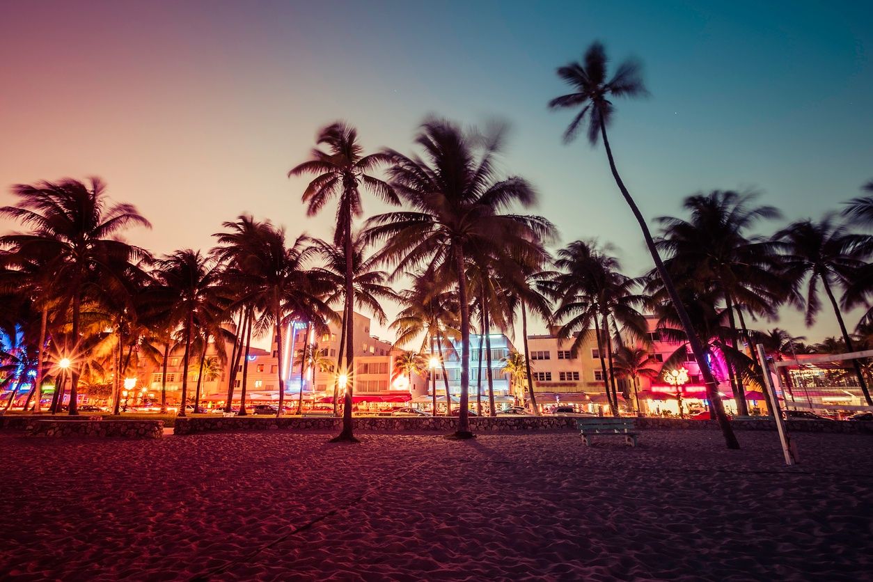 an image of the nightlife in South Beach, Miami