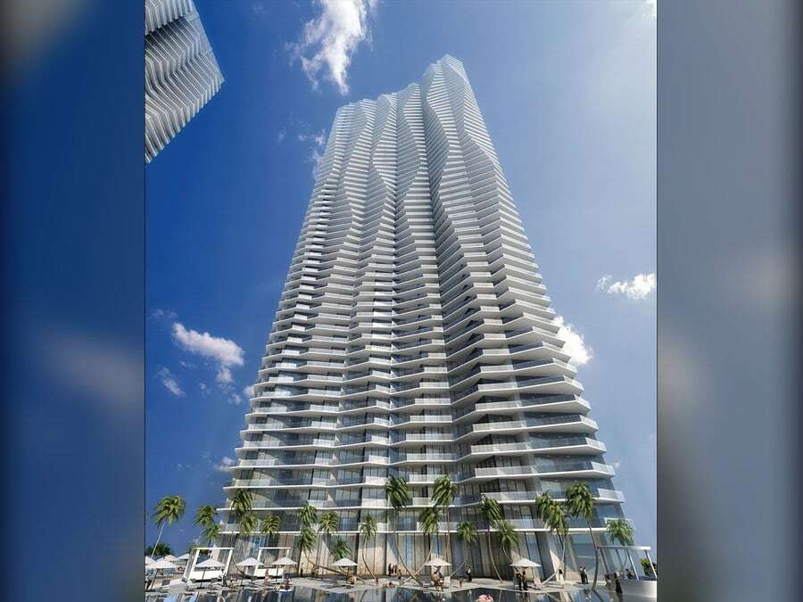 Baccarat Residences Miami exterior rendering