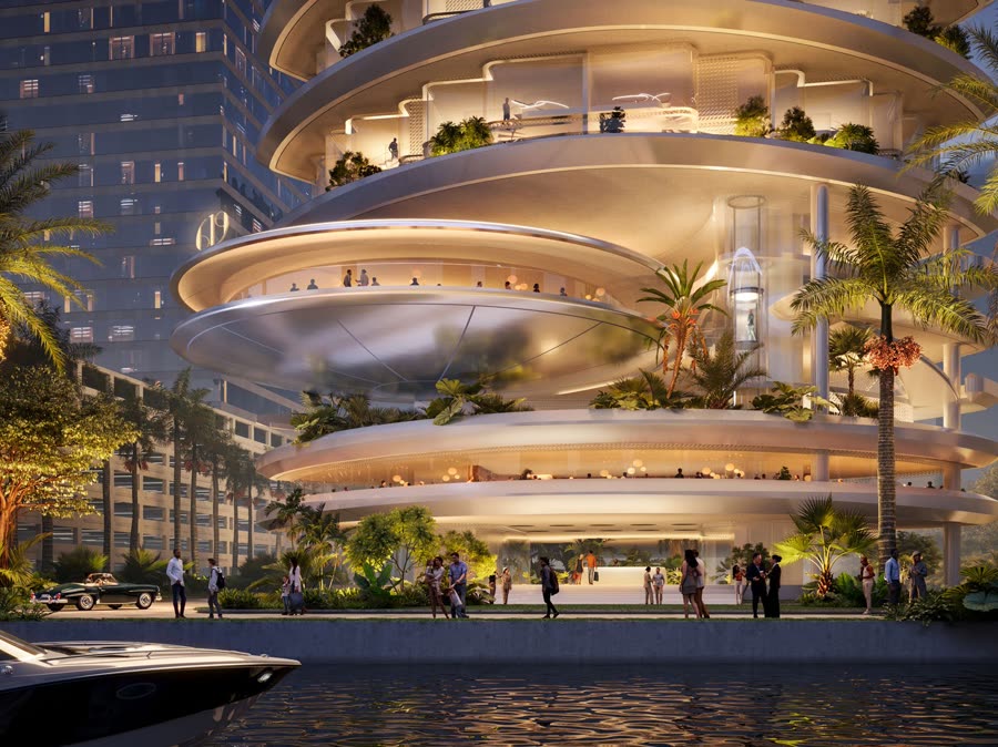 619 Brickell by Nobu exterior rendering