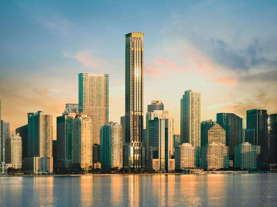 888 Brickell by Dolce and Gabbana exterior rendering