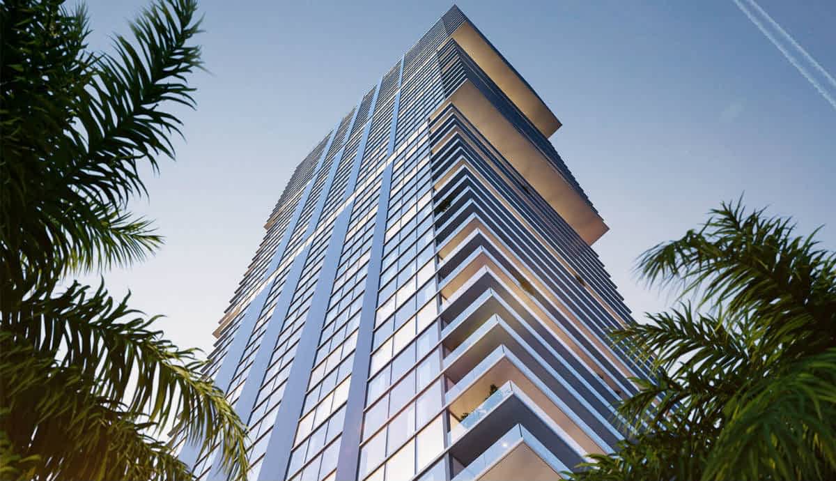 Elysee Miami tower facade