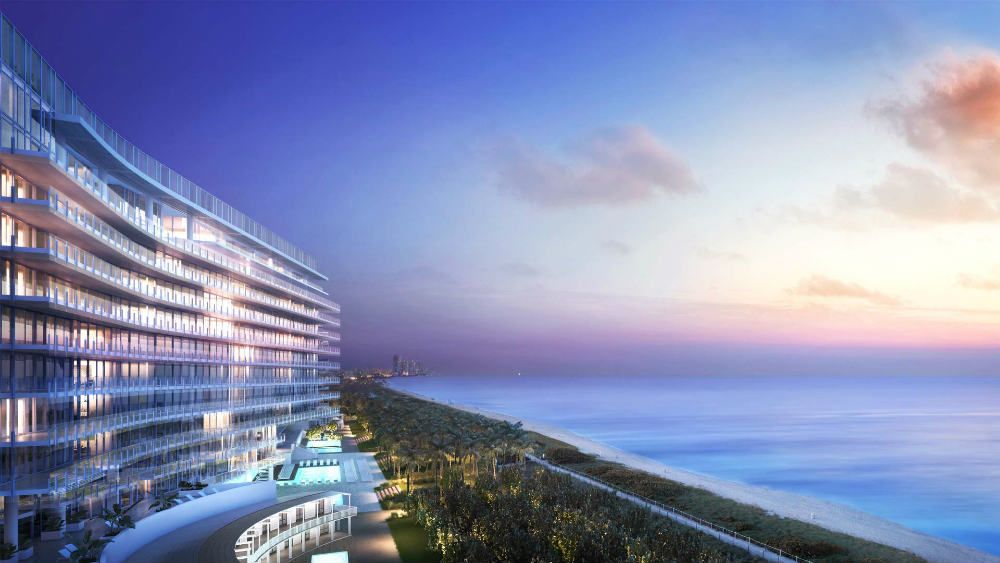 Four Seasons Surfside oceanfront residential towers