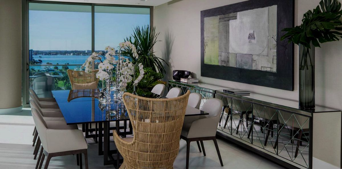Ocean-view dining area at Oceana Bal Harbour
