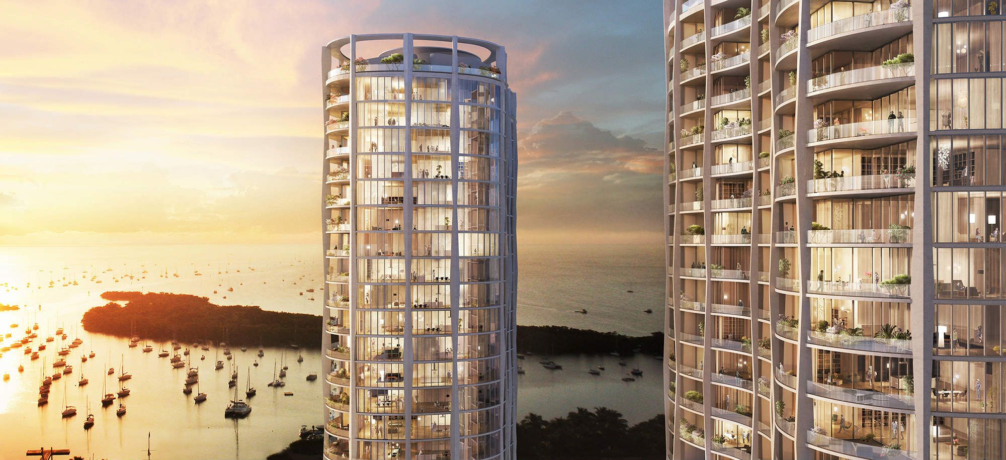 Coconut Grove bayfront residences