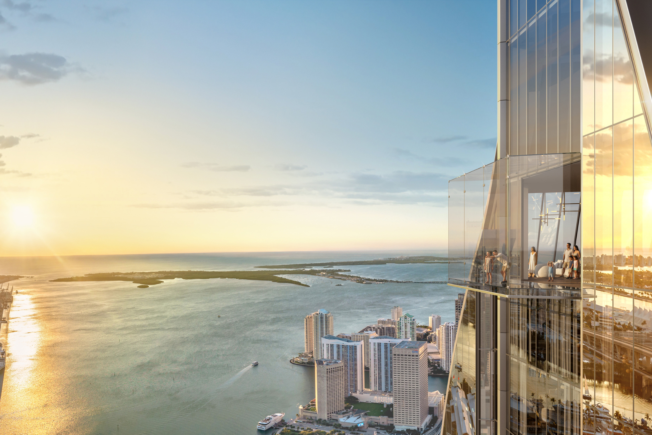 Delano Residences Miami observation deck