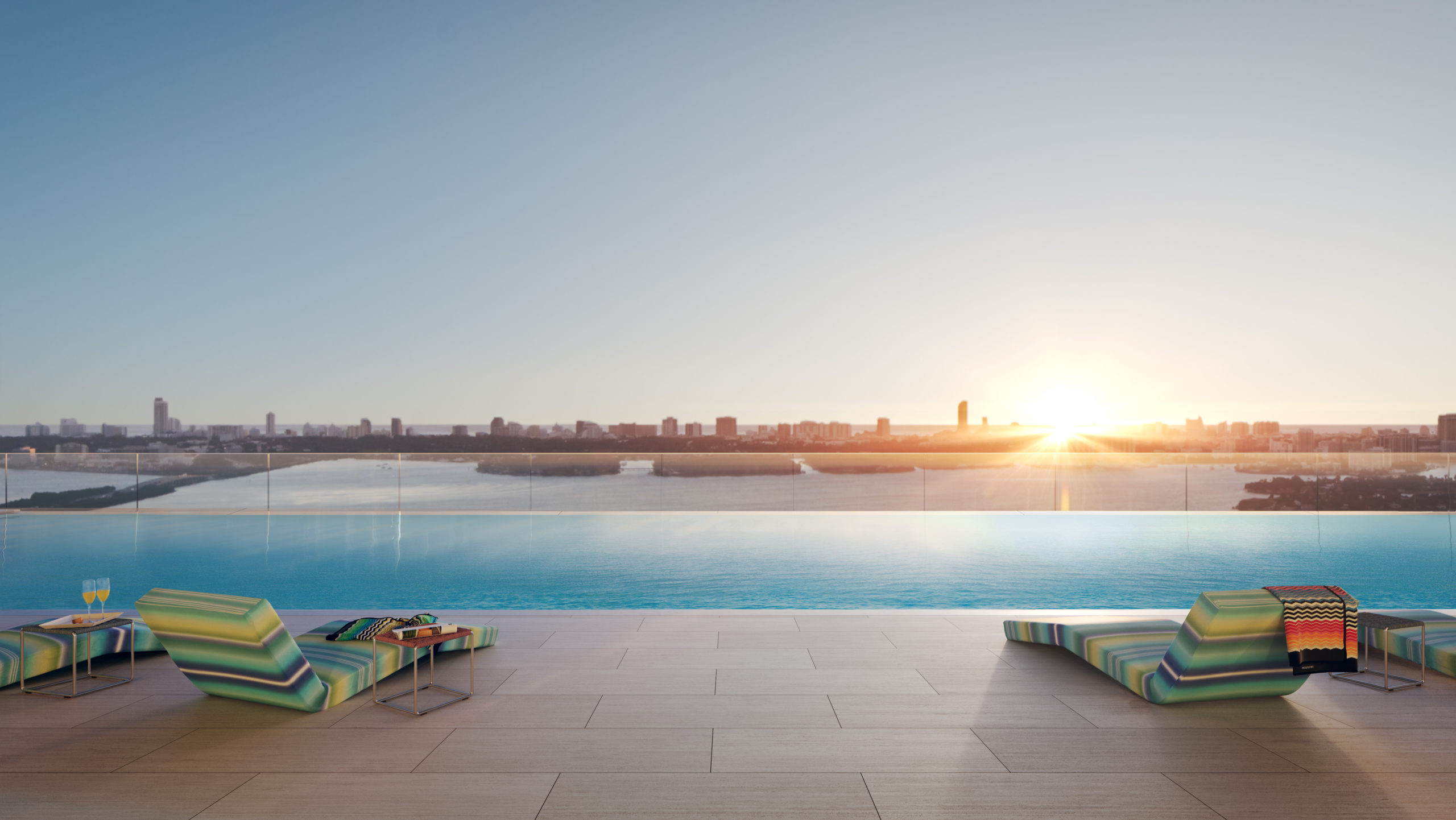 Missoni Baia bayfront pool