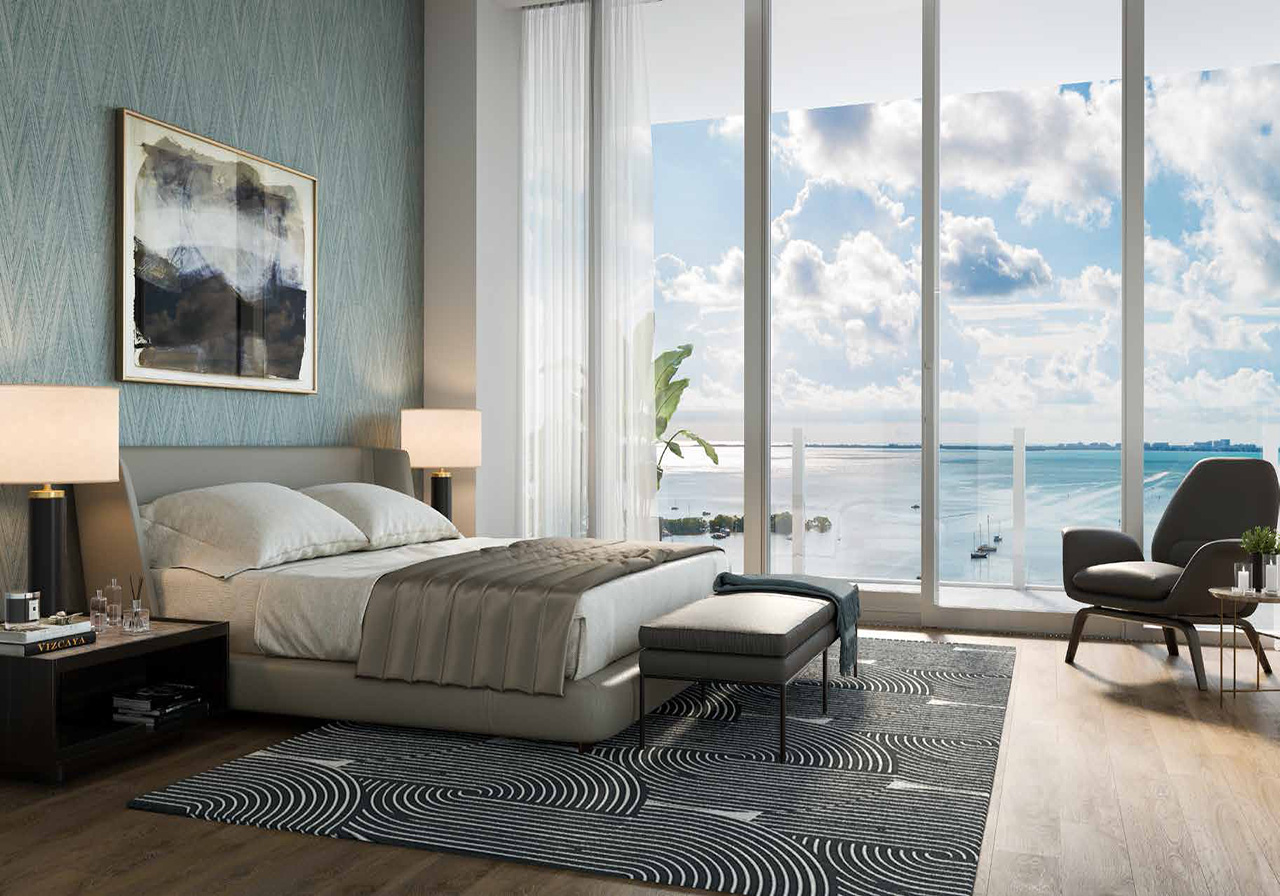 Primary bedroom suite designed by Meyer Davis